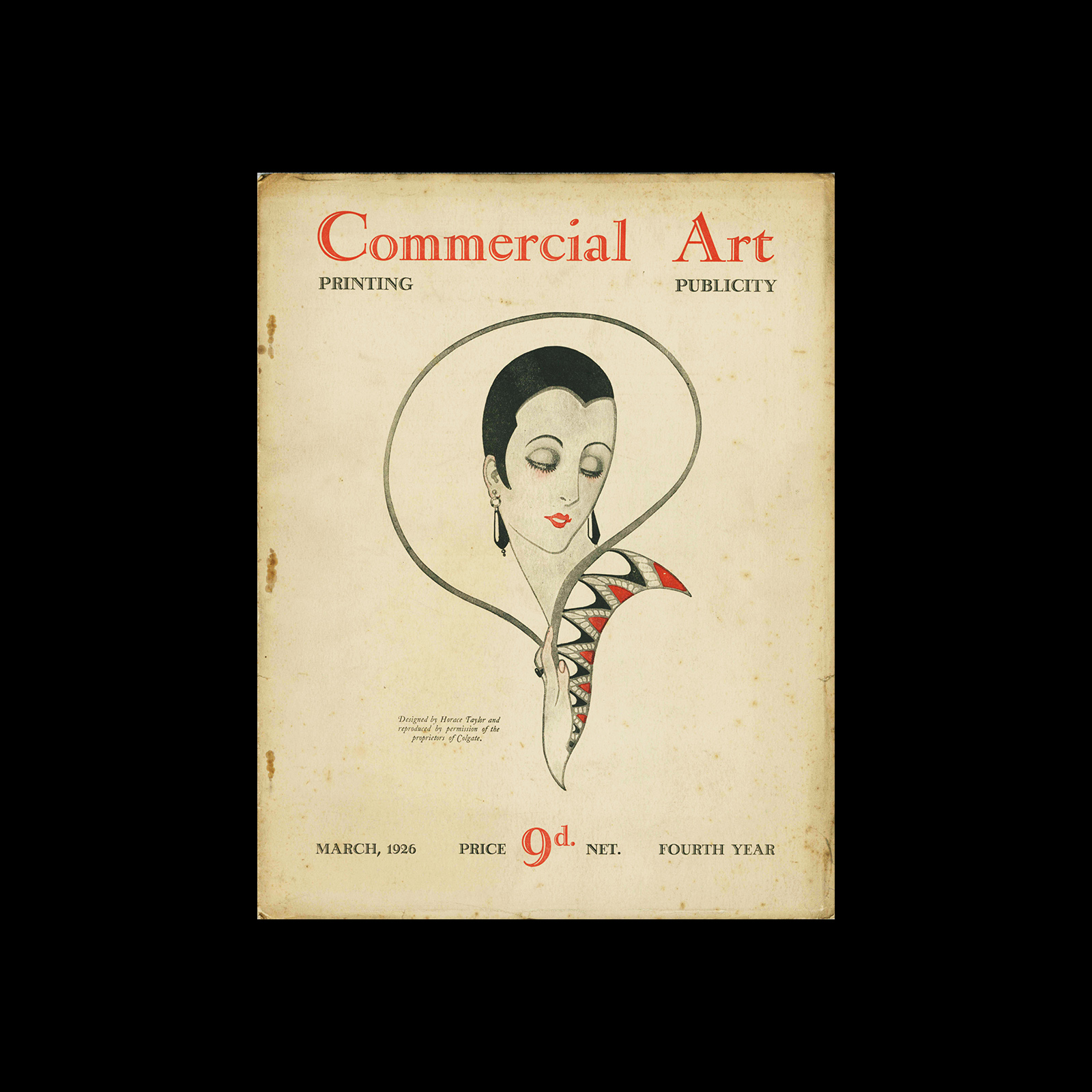 Commercial Art Vol 5, no 4, March 1926. Illustration by Horace Taylor