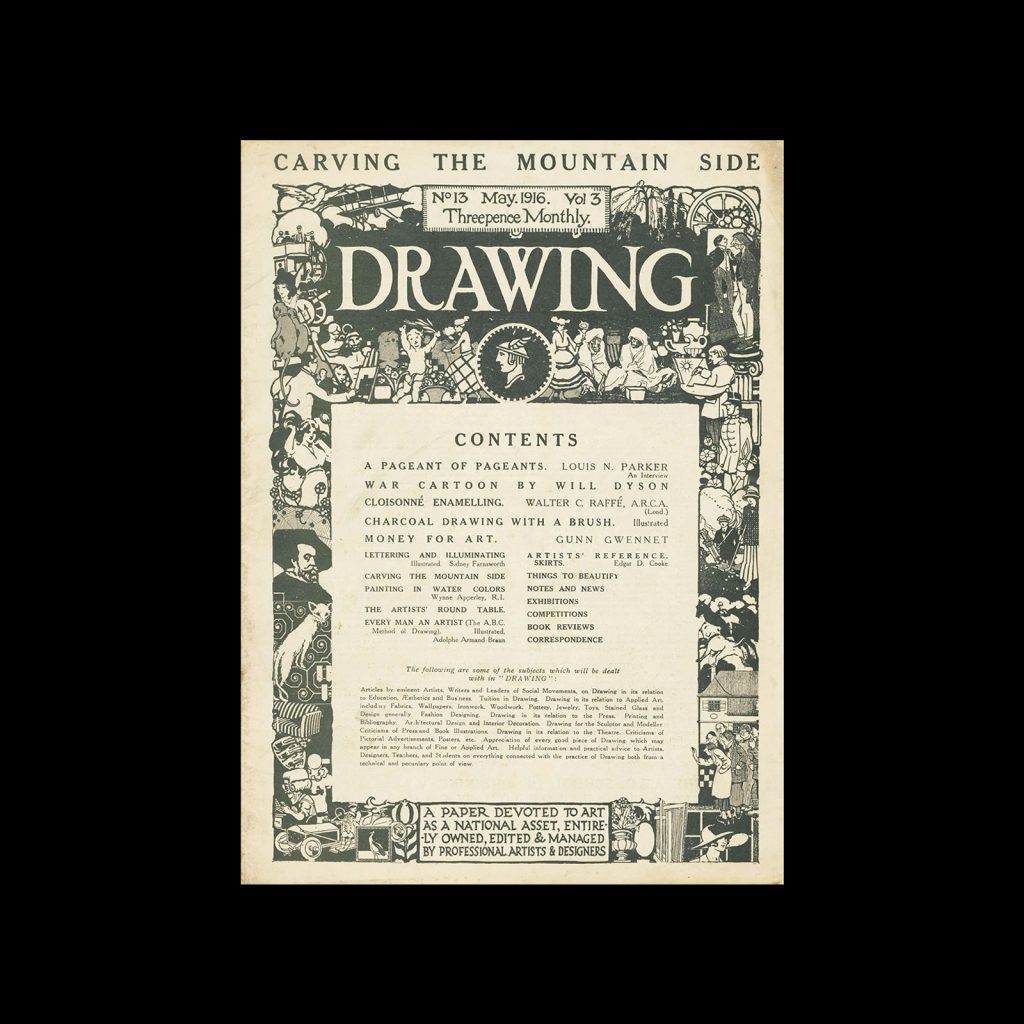 Drawing and Design No 13, Vol 3, May 1916