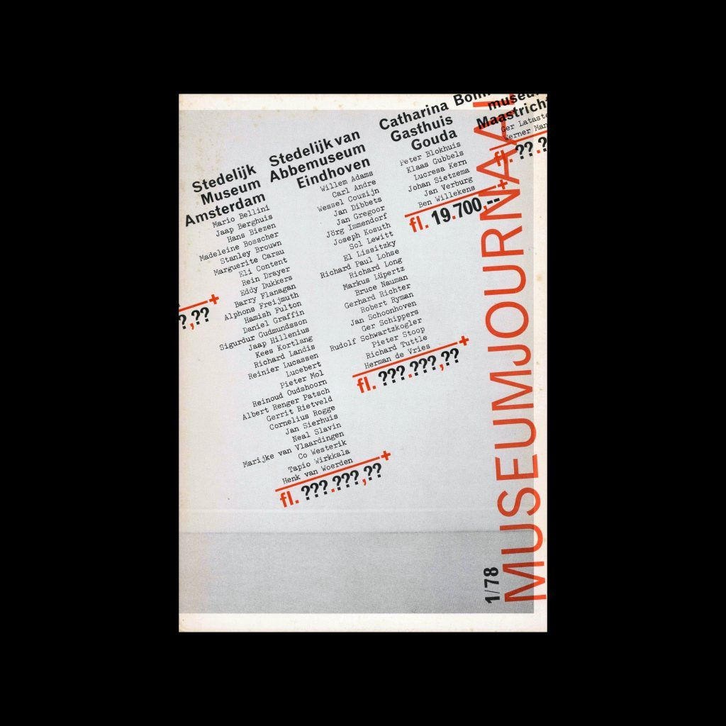 Museumjournaal, Serie 23 no1, 1978