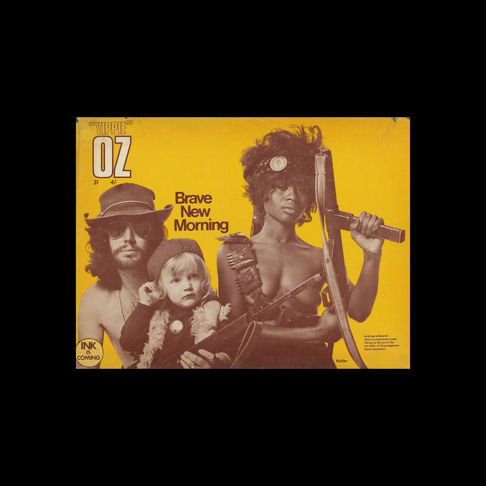 OZ Magazine, No 31, November 1970 - Design Reviewed