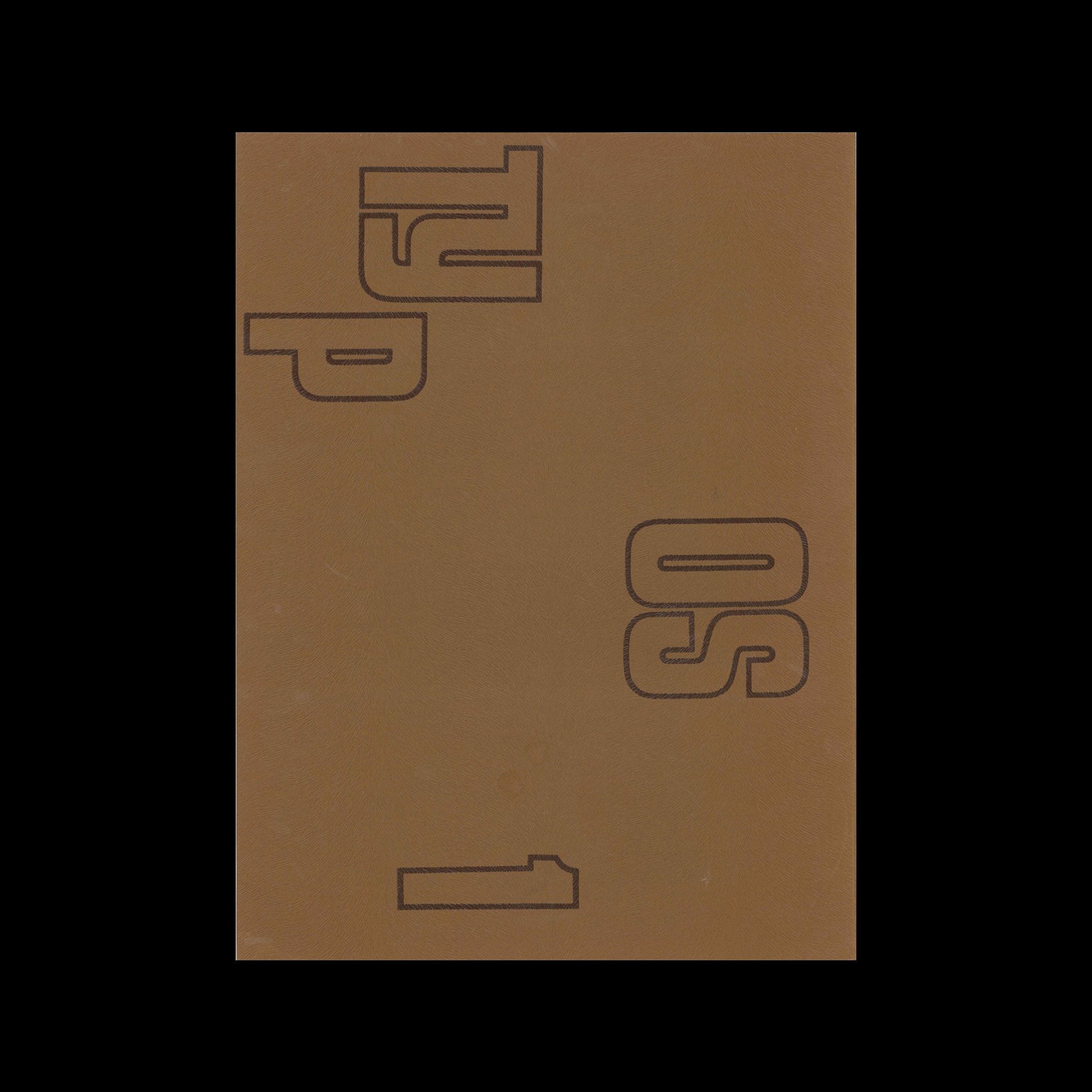 Typos 1, An International Journal of Typography, 1980 2 Typos 1, An International Journal of Typography, 1980. Fred Lambert and Usha Agarwal