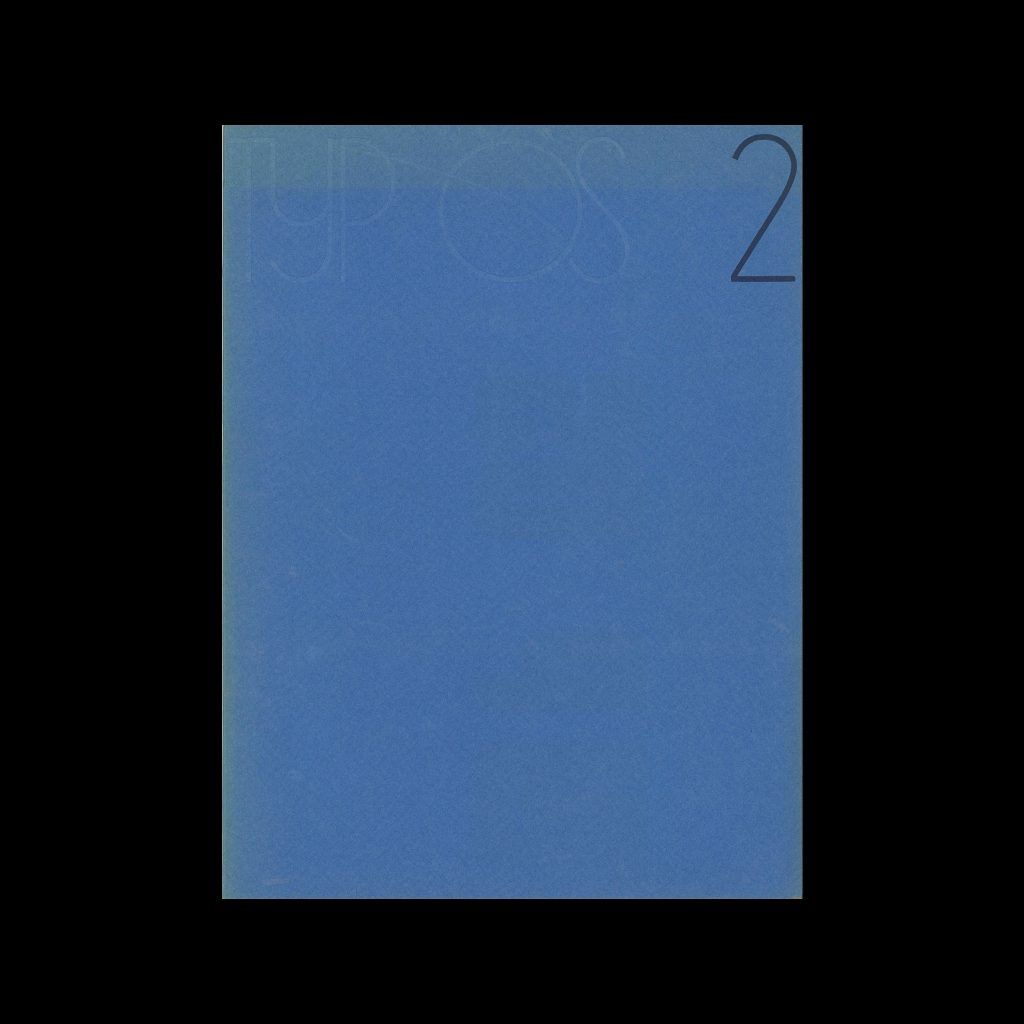 Typos 2, An International Journal of Typography, 1980