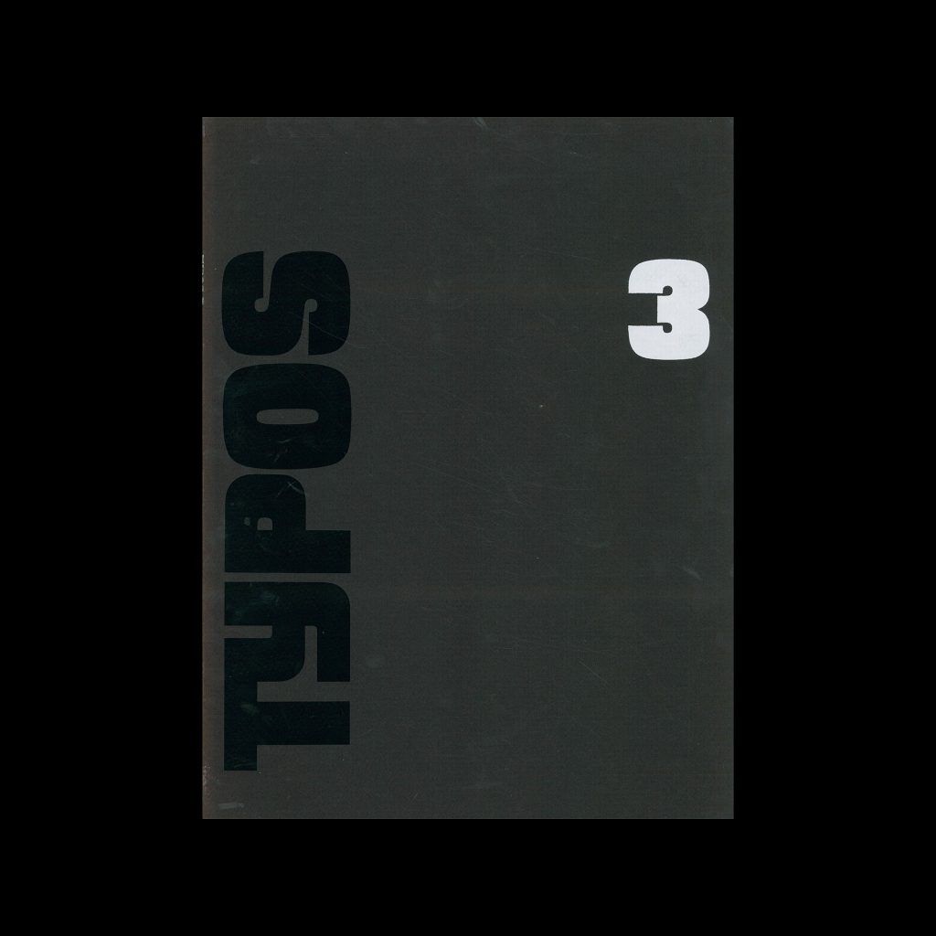 Typos 3, An International Journal of Typography, 1981