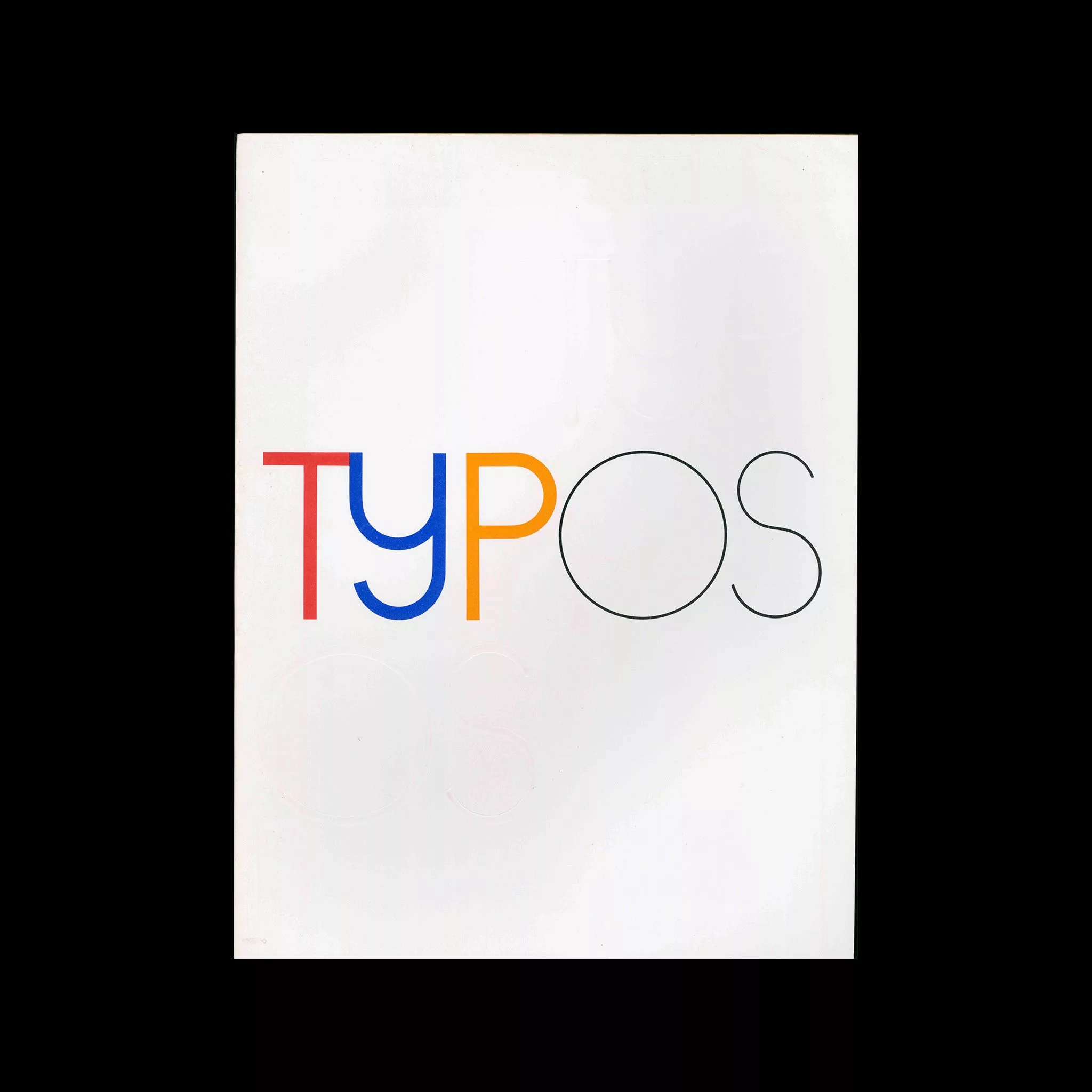 Typos 4, An International Journal of Typography, 1981. Fred Lambert and Usha Agarwal