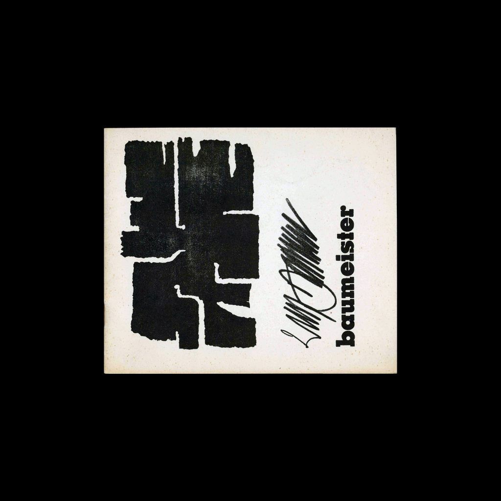 Willi Baumeister, Stedelijk Museum, Amsterdam, 1958