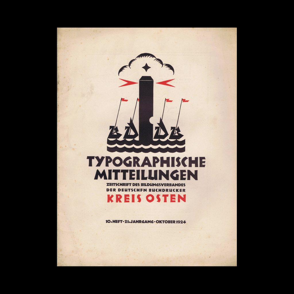 Typographische Mitteilungen, 21. Jahrgang, Heft 10, October 1924