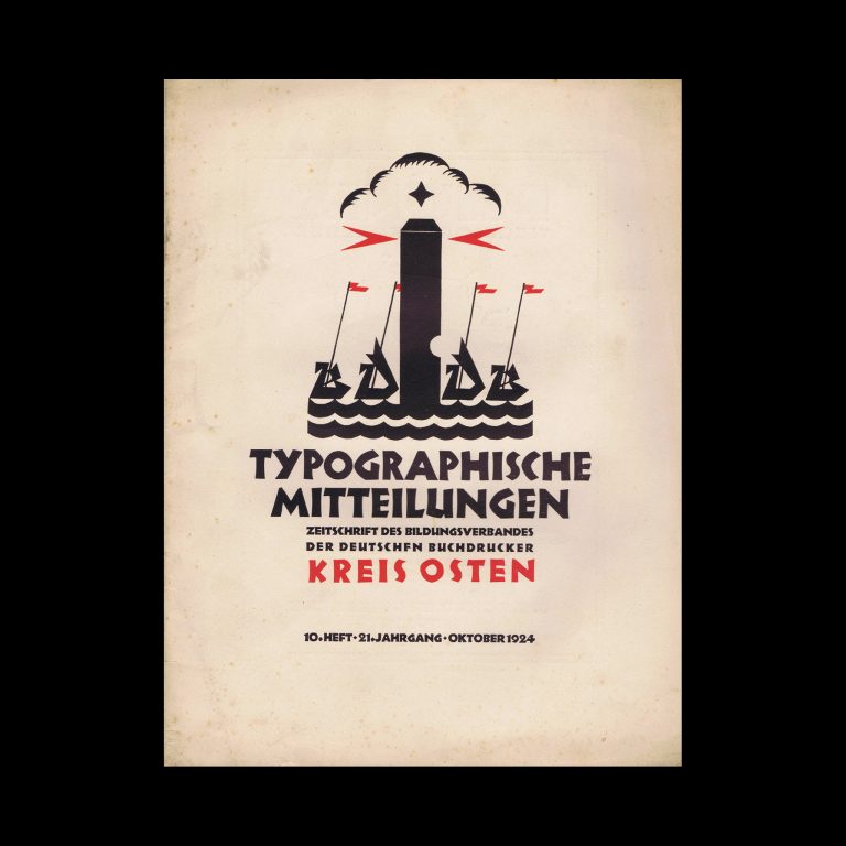 Typographische Mitteilungen, 21. Jahrgang, Heft 10, October 1924