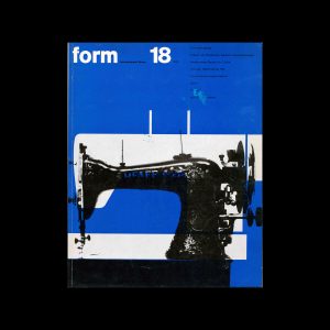 Form, Internationale Revue 18, 1962. Designed by Karl Oskar Blase