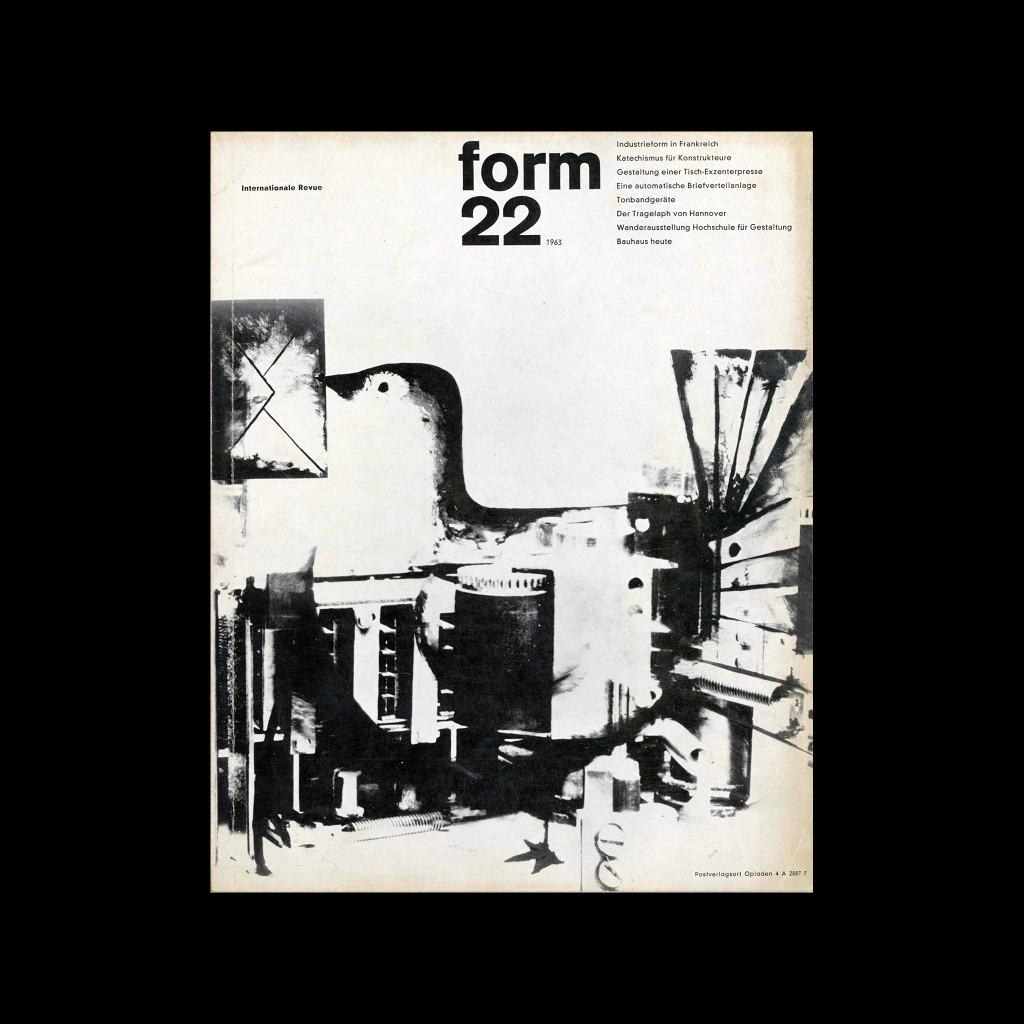 Form, Internationale Revue 22, 1963