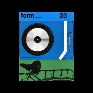 Form, Internationale Revue 23, 1963. Designed by Karl Oskar Blase
