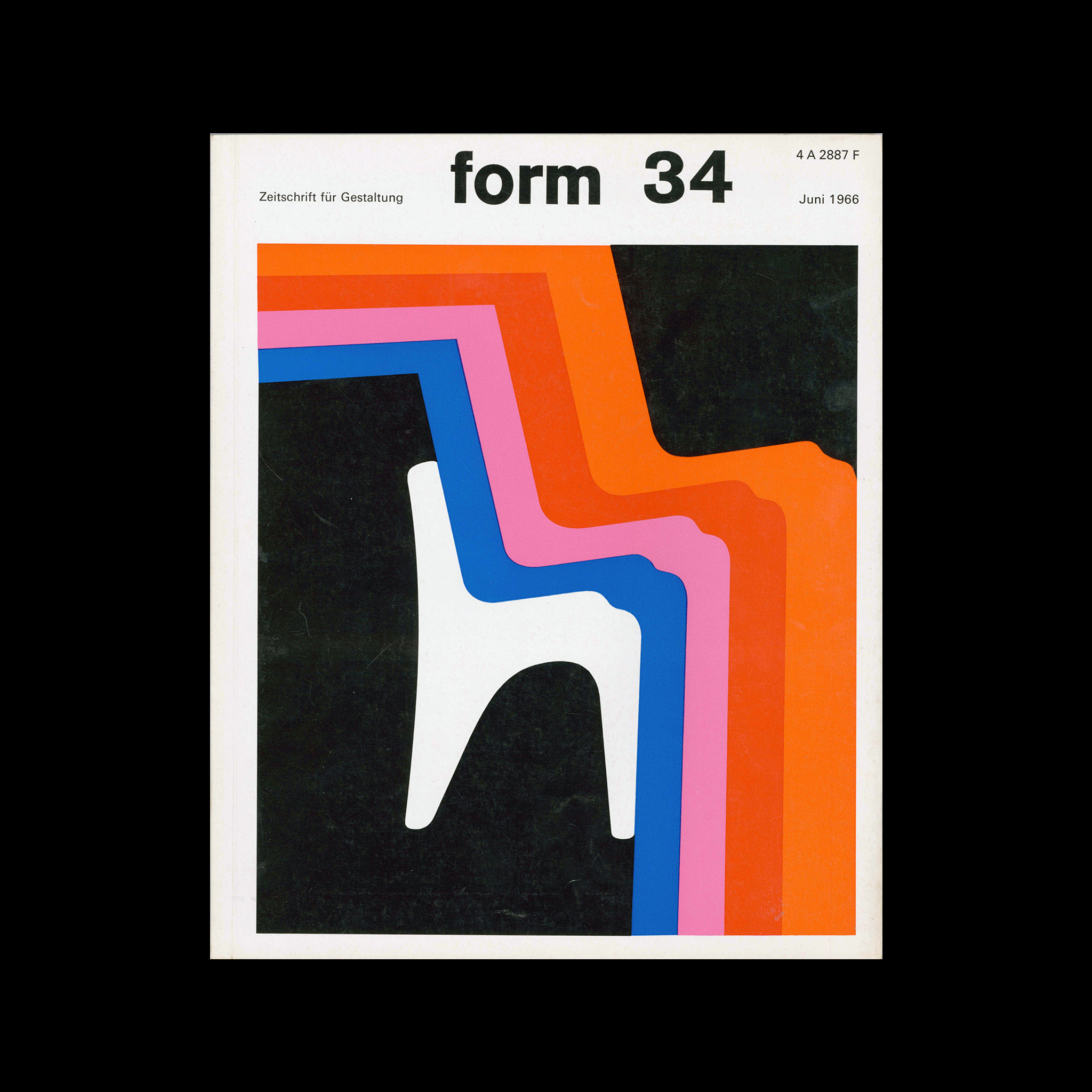 Form, Internationale Revue 34, June 1965. Designed by Karl Oskar Blase