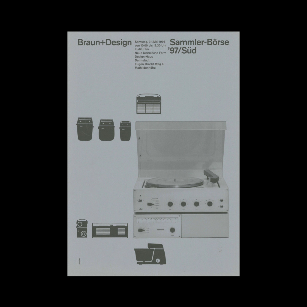 Braun+Design, SammlerBörse’ 97/Süd, 1997