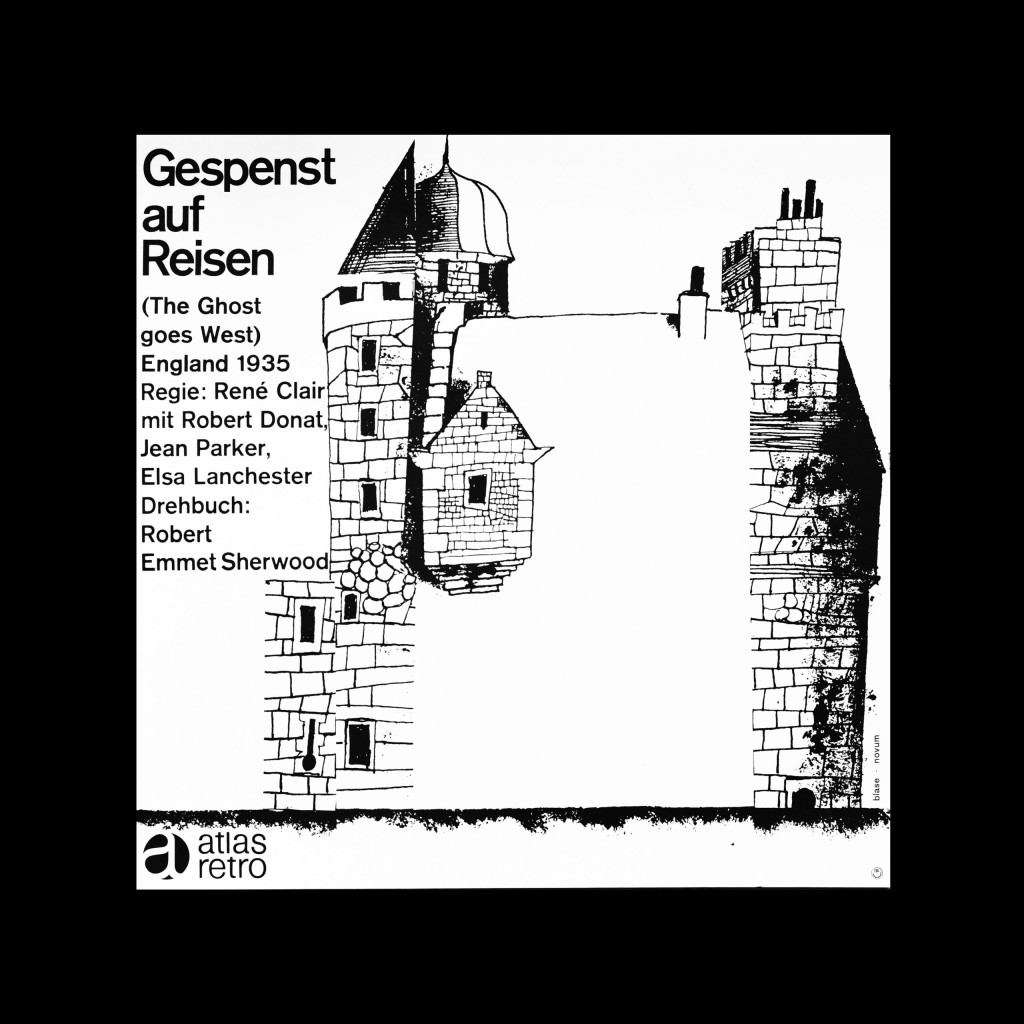 Gespenst auf Reisen, Atlas Films Poster, 1960s