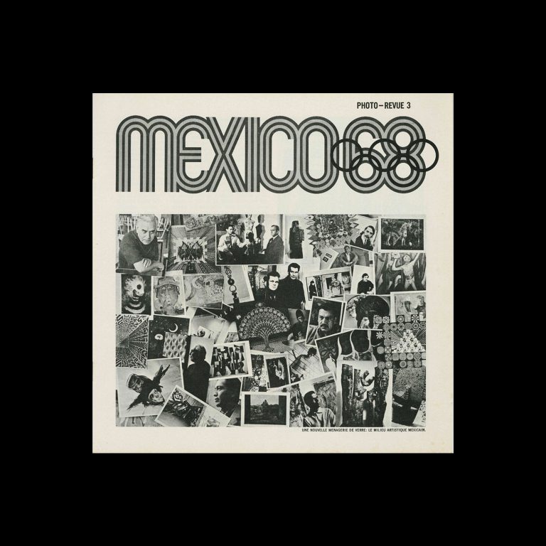 Mexico 1968, Photo - Revue 3, 1968. Designed by Lance Wyman