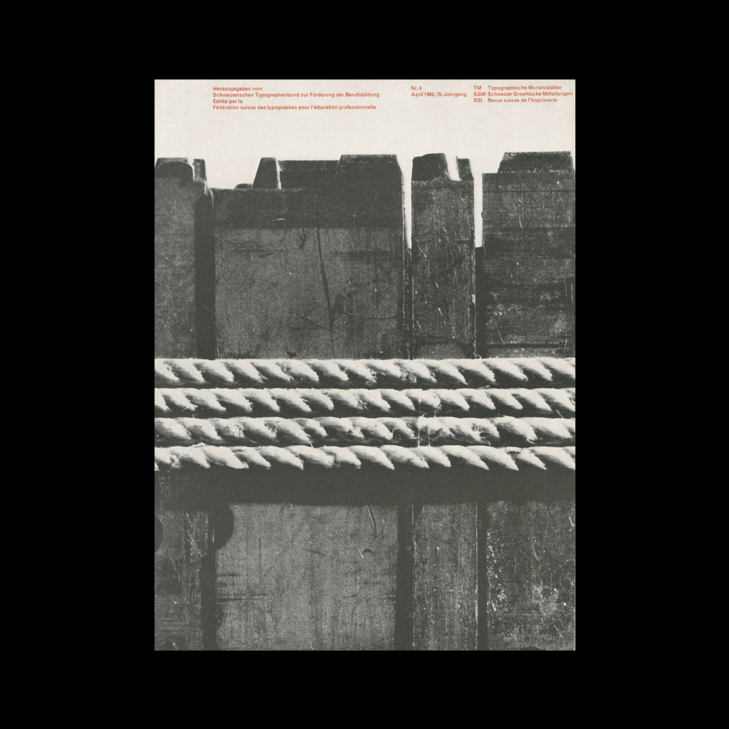 Typographische Monatsblätter, 4, 1960
