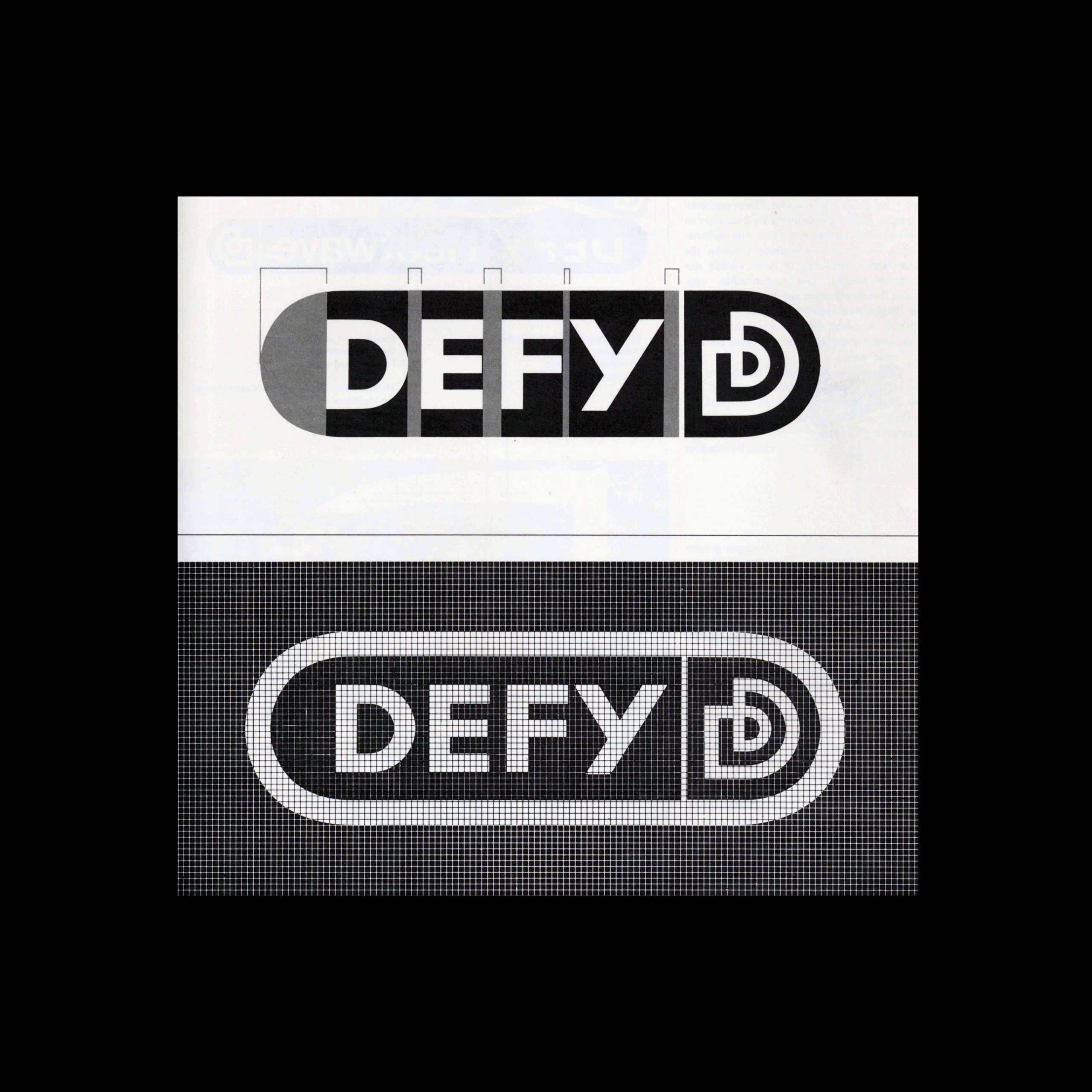 Unimark International and the visual identity of South-African manufacturer, DEFY.