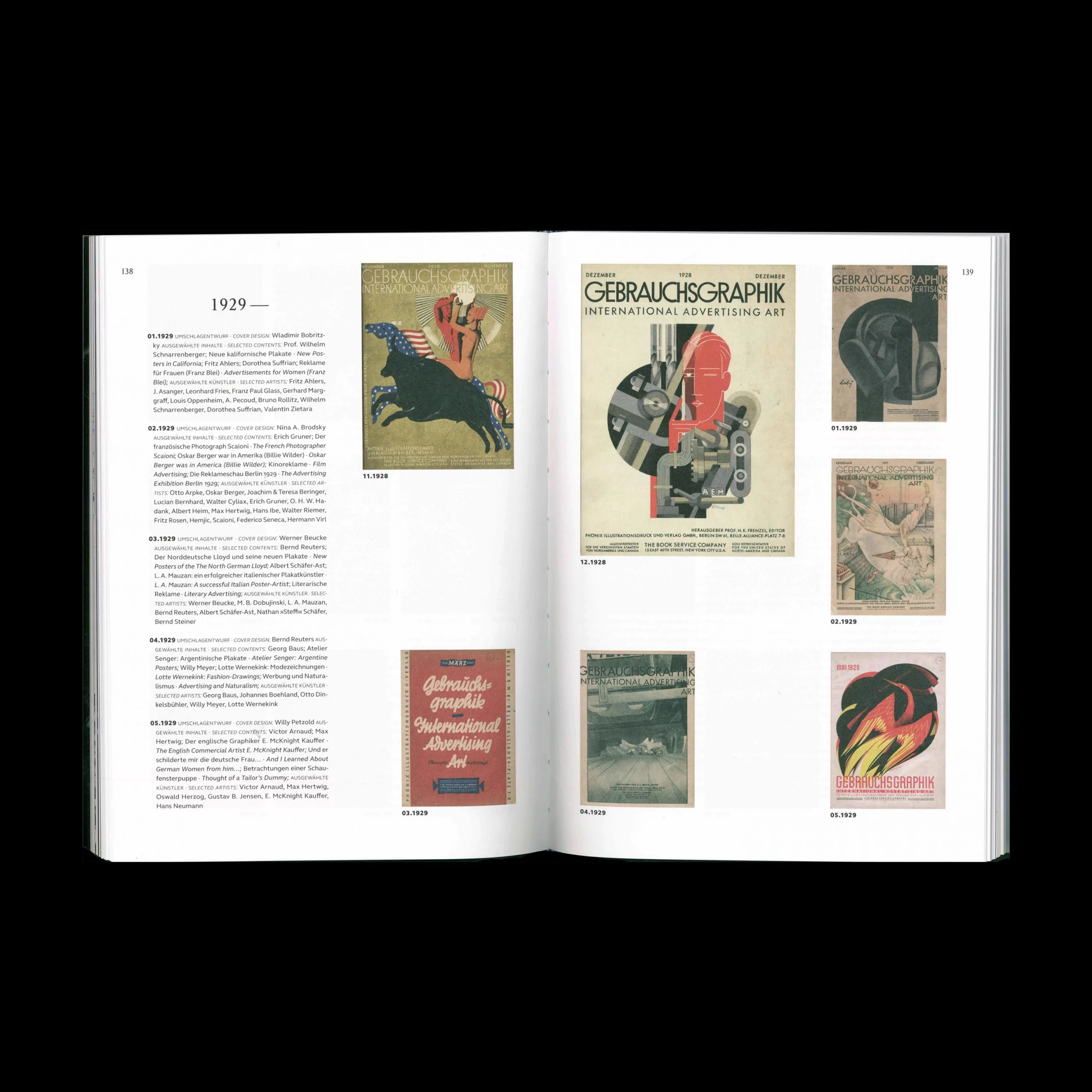 A magazine as a printed window to the world of advertising - Gebrauchsgraphik 1924-1944, 2014