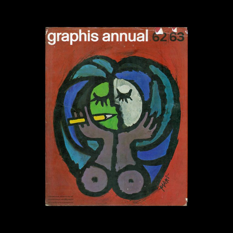 Graphis Annual 1962|63. Cover design by Celestino Piatti