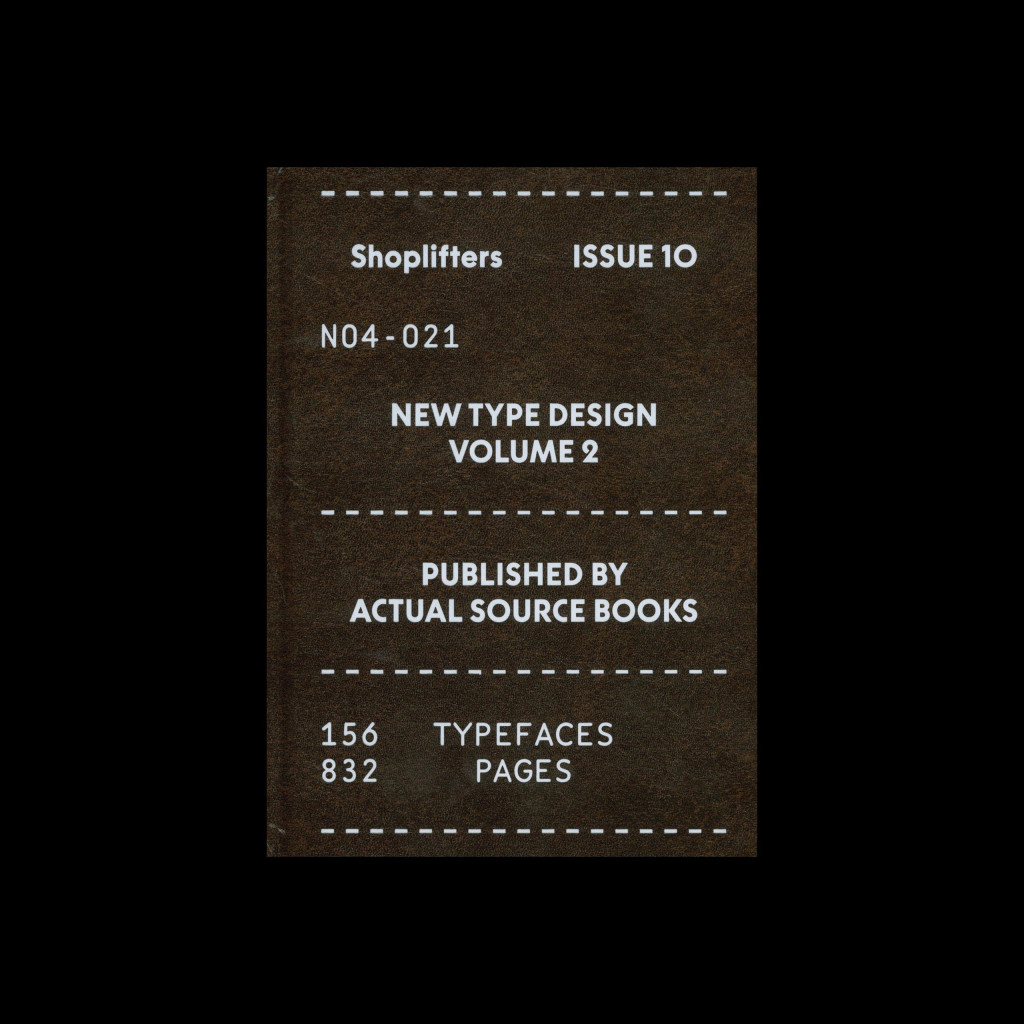 Shoplifters 10: New Type Design Vol 2, 2022