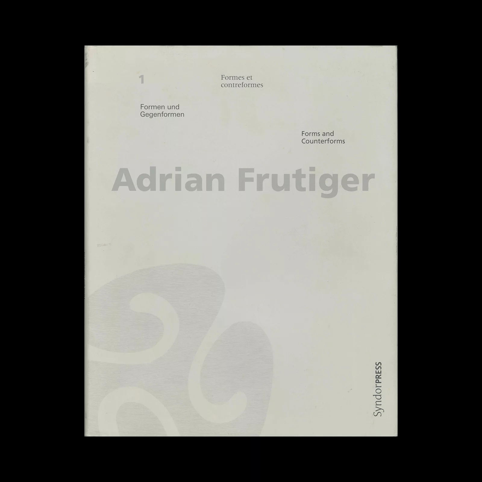 Adrian Frutiger, Forms and counterforms, 1999