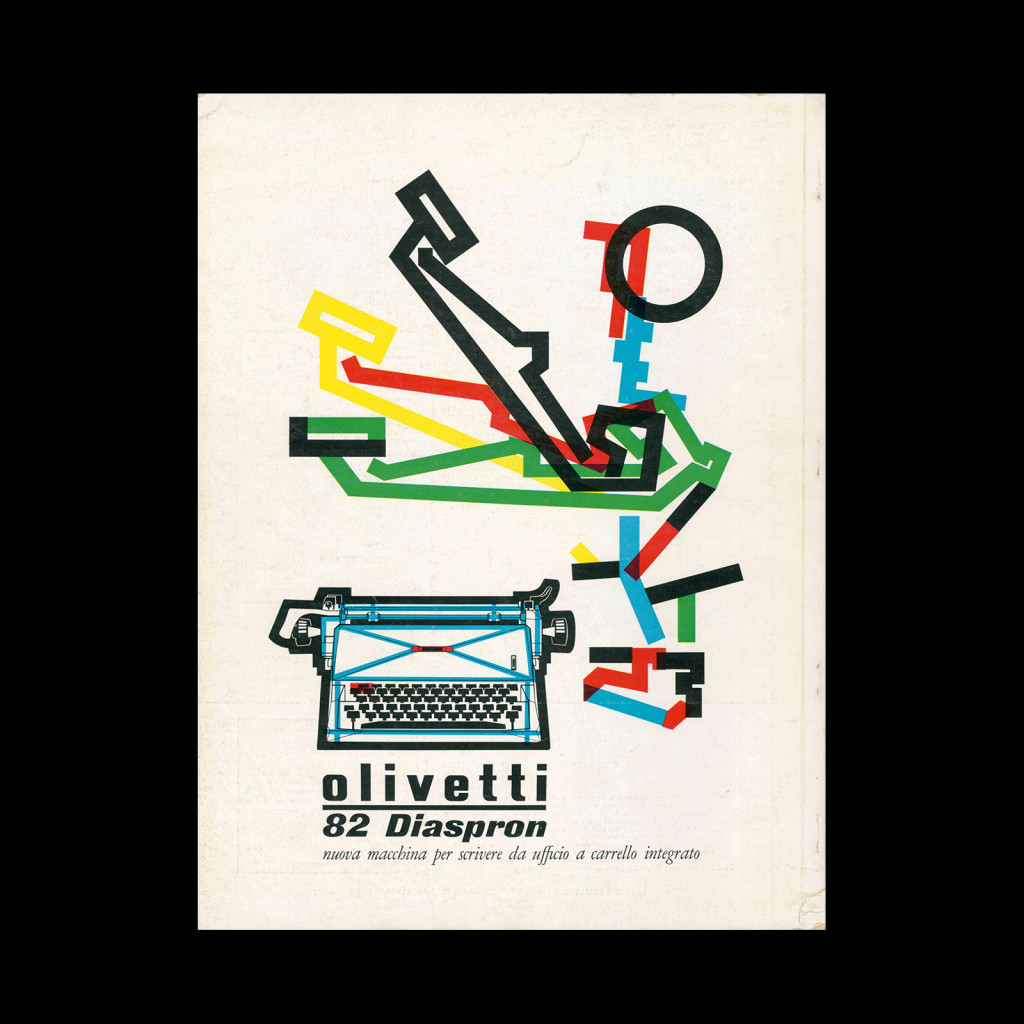 Olivetti Diaspron 82, advertisement, 1960