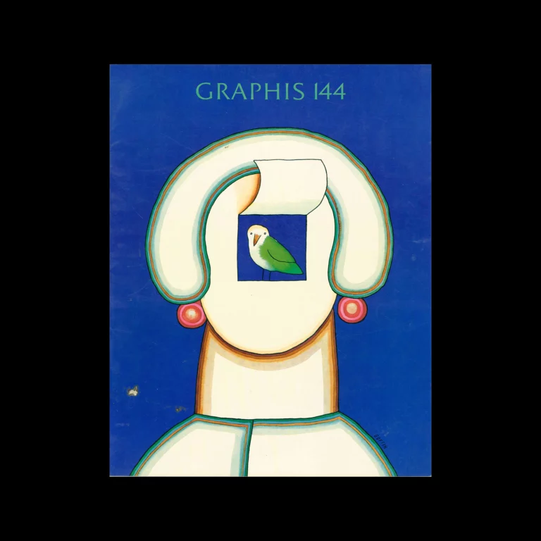 Graphis 144, 1969. Cover design by Josse Goffin