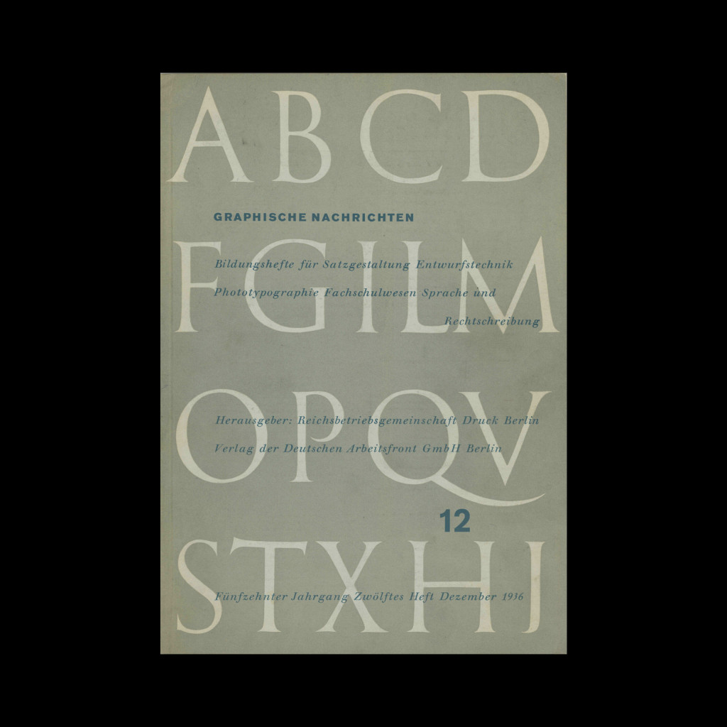 Graphische Nachrichten, Vol 15, December 1936