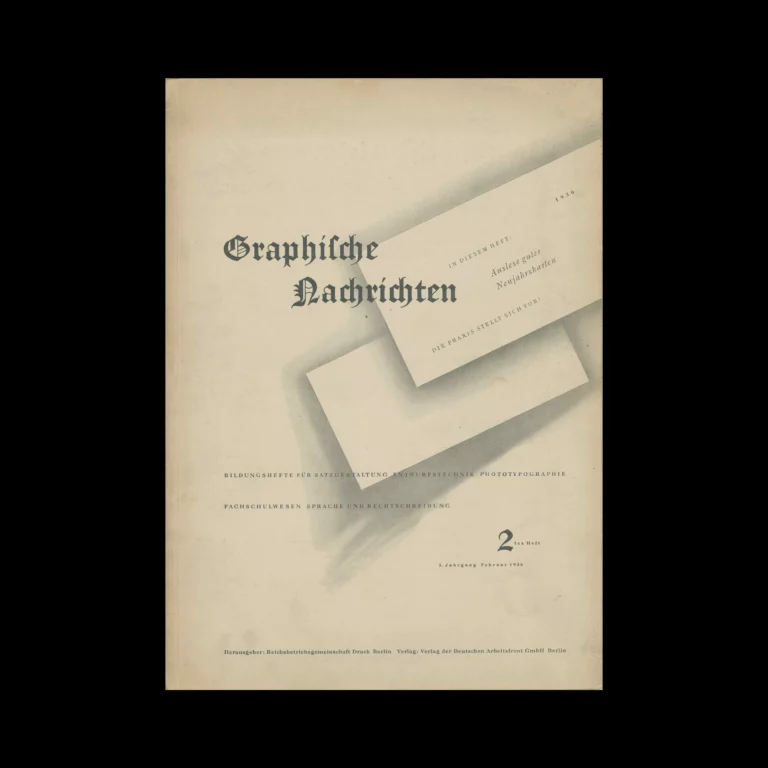 Graphische Nachrichten, Vol 15, January, 1936