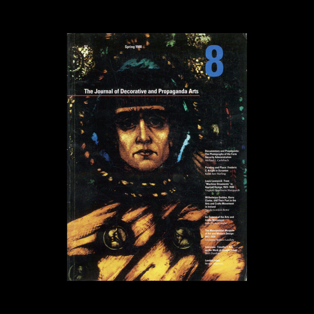 The Journal of Decorative and Propaganda Arts 08, Spring 1988