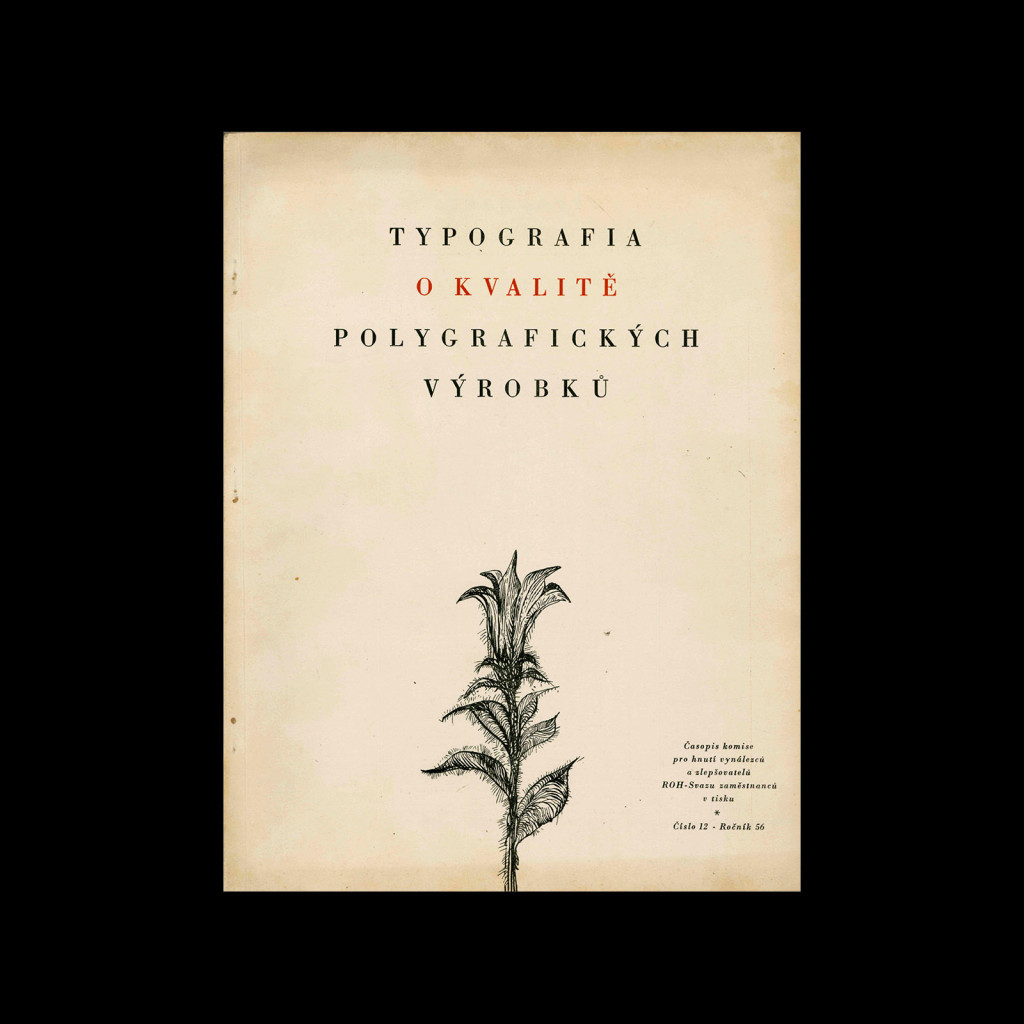 Typografia, ročník 56, 12, 1953