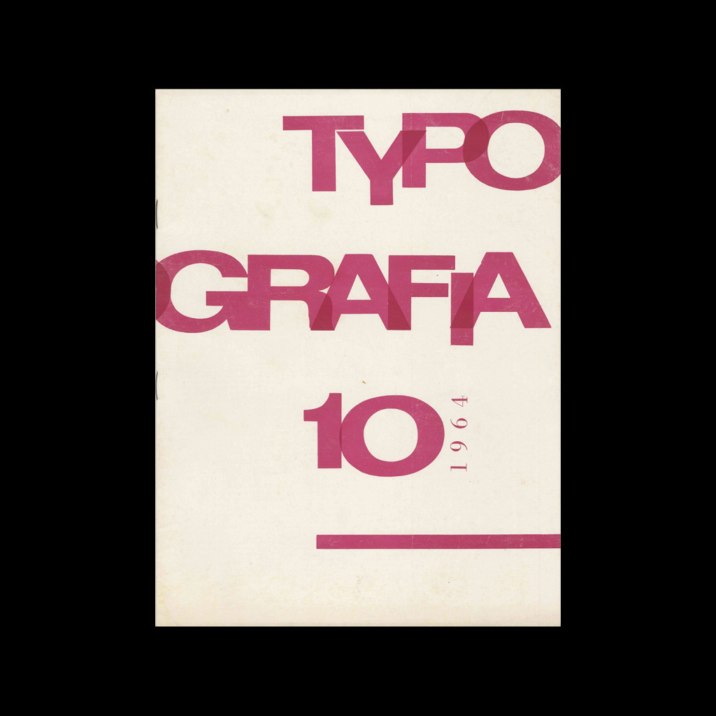 Typografia, ročník 67, 10, 1964