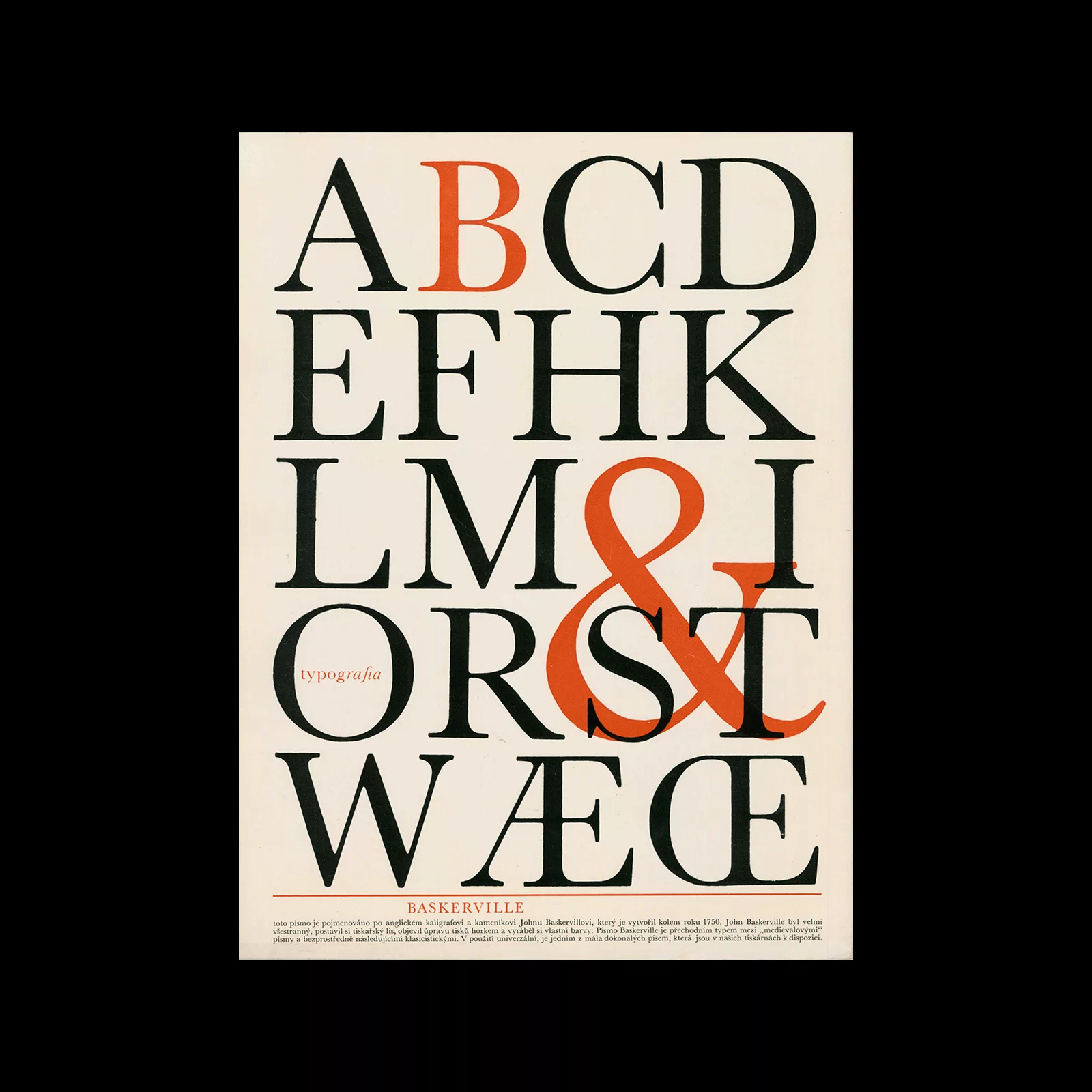 Typografia, ročník 70, 01, 1967. Back Cover