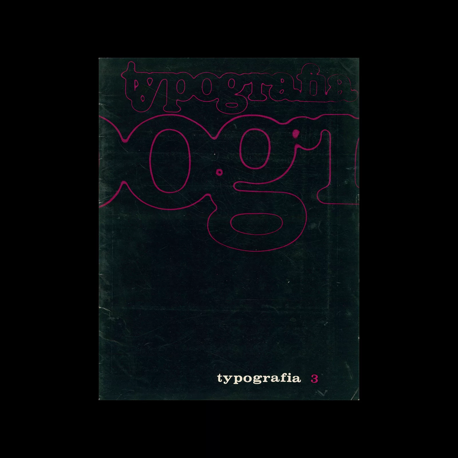 Typografia, ročník 72, 3, 1969. Cover design by Jiří Rathouský