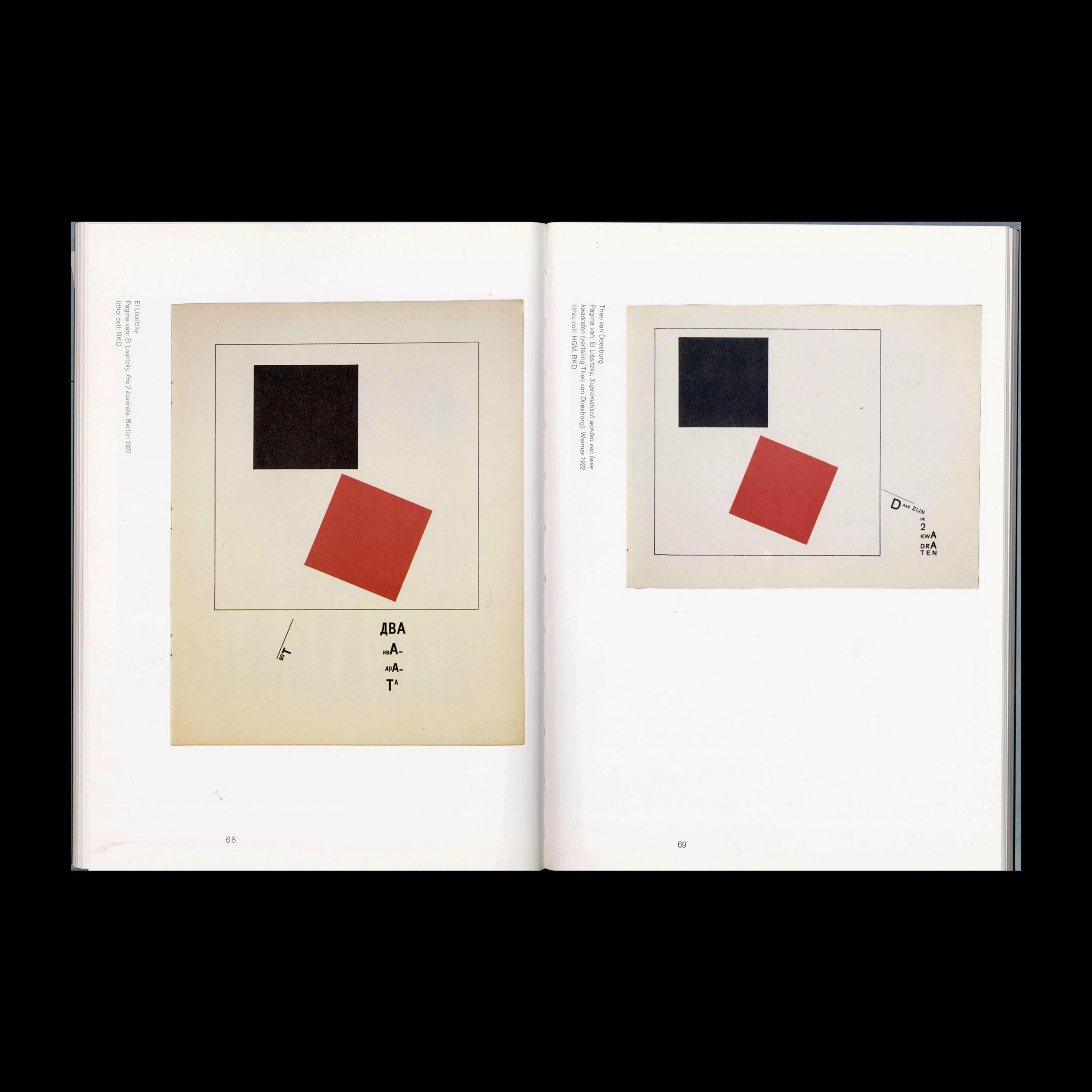 Mondriaan, De Stijl en de Nieuwe Typografie, Kees Broos, 1994 Inner