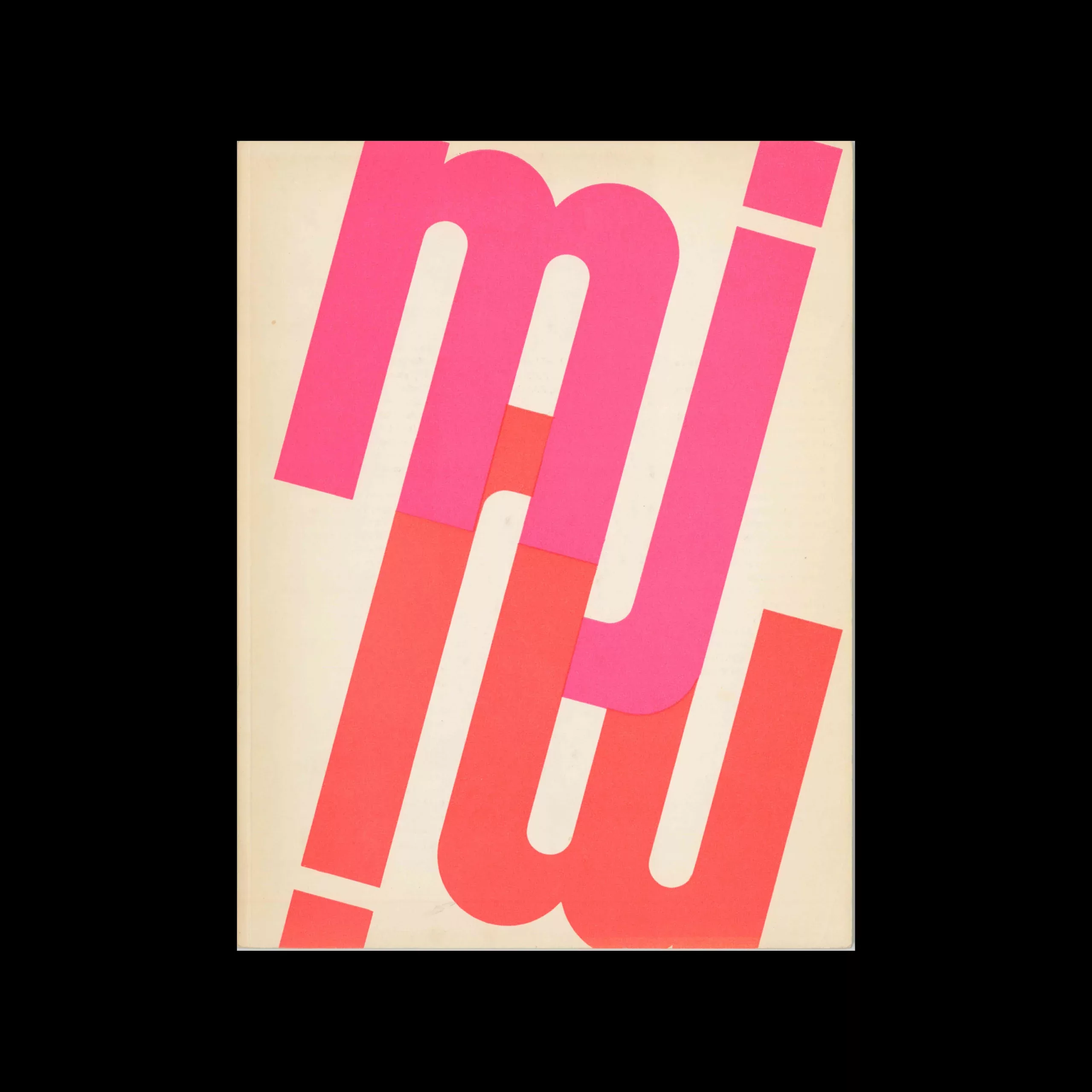 Museumjournaal, Serie 12 no 2, 1967. Designed by Jurriaan Schrofer