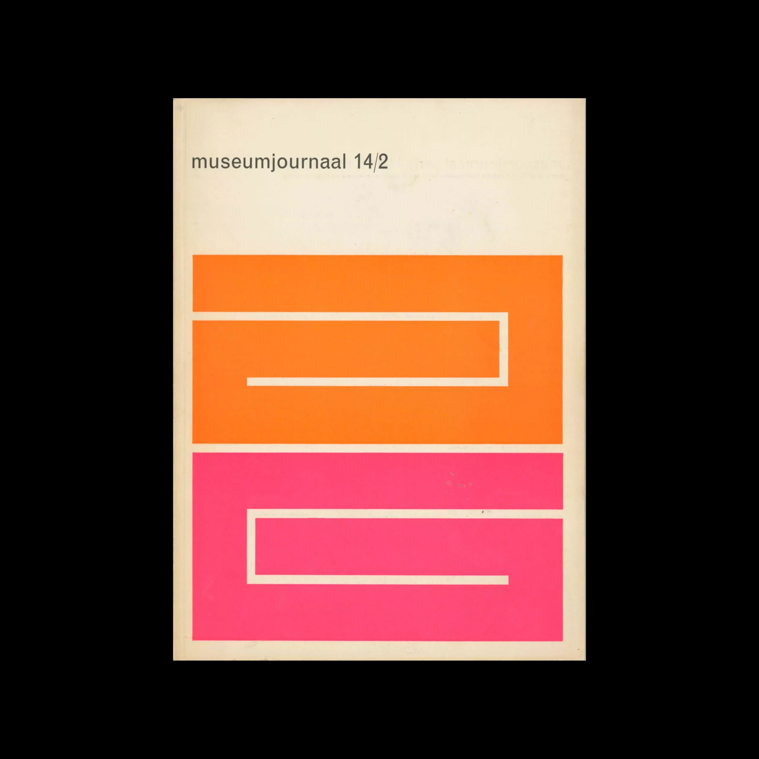 Museumjournaal, Serie 14 no 2, 1969 1 Museumjournaal, Serie 14 no 2, 1969. Design by Jurriaan Schrofer