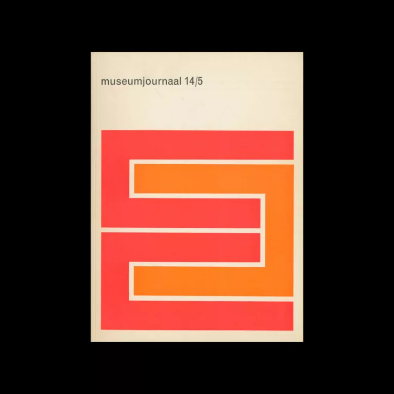 Museumjournaal, Serie 14 no 5, 1969. Design by Jurriaan Schrofer