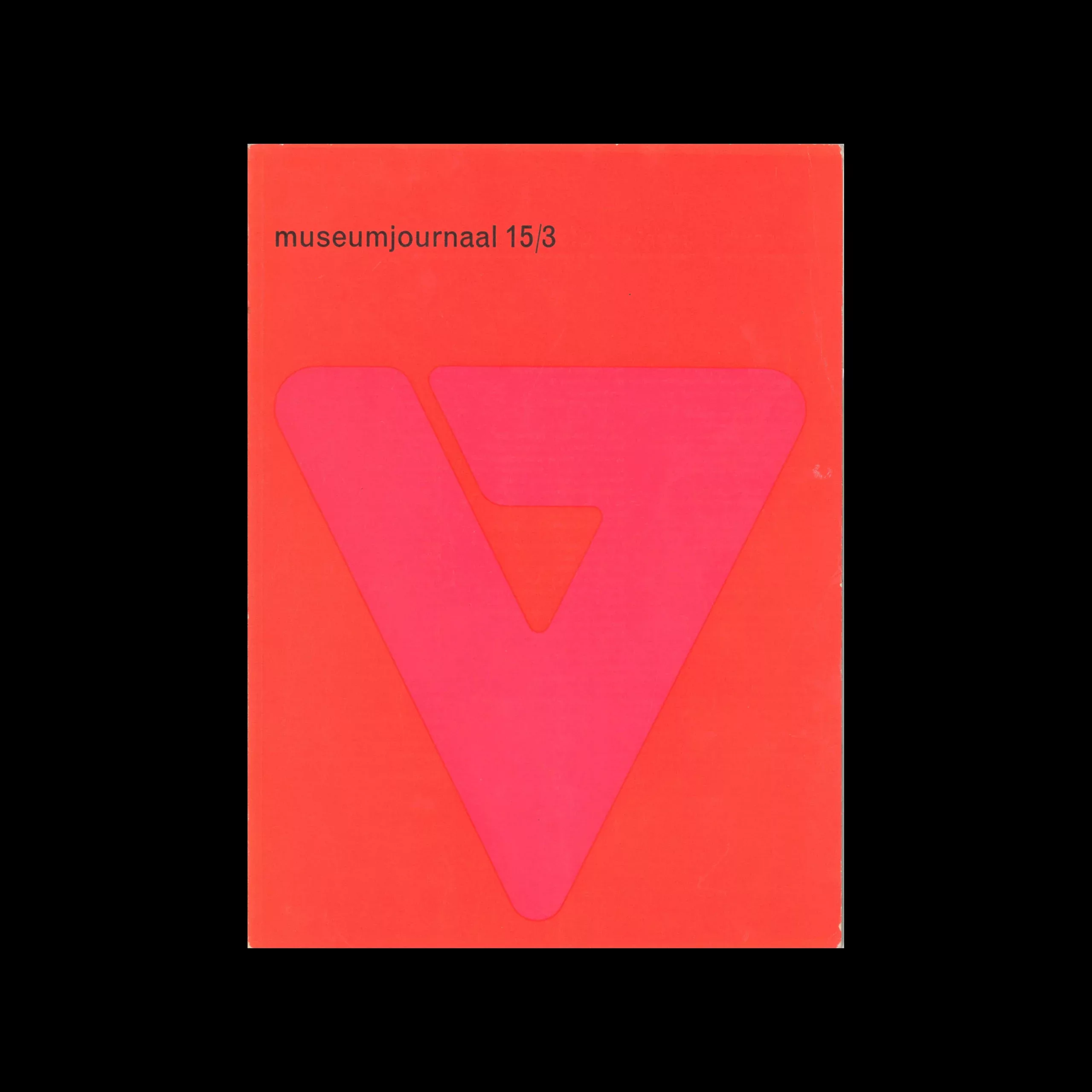 Museumjournaal, Serie 14 no3, 1970. Design by Jurriaan Schrofer