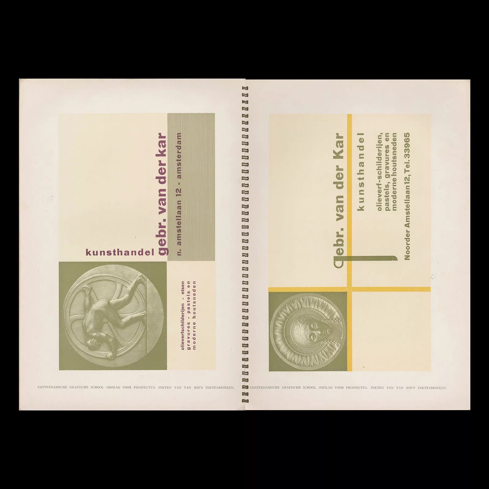 Ons Technisch Maandblad, OTM. Winternummer, 1937. Designed by Nan Platvoet