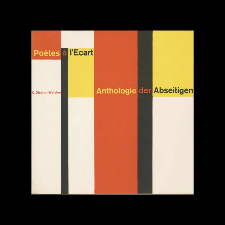 Poetes a lEcart Anthologie der Abseitigen verlag benteli AG 1946. Designed by Richard Paul Lohse 768x768 jpg