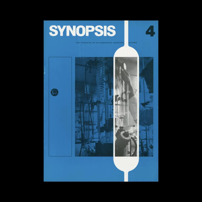 Synopsis 04, The Magazine of NV Chemische Industrie Synres, 1961. Design and layout by Newman Neame Limited