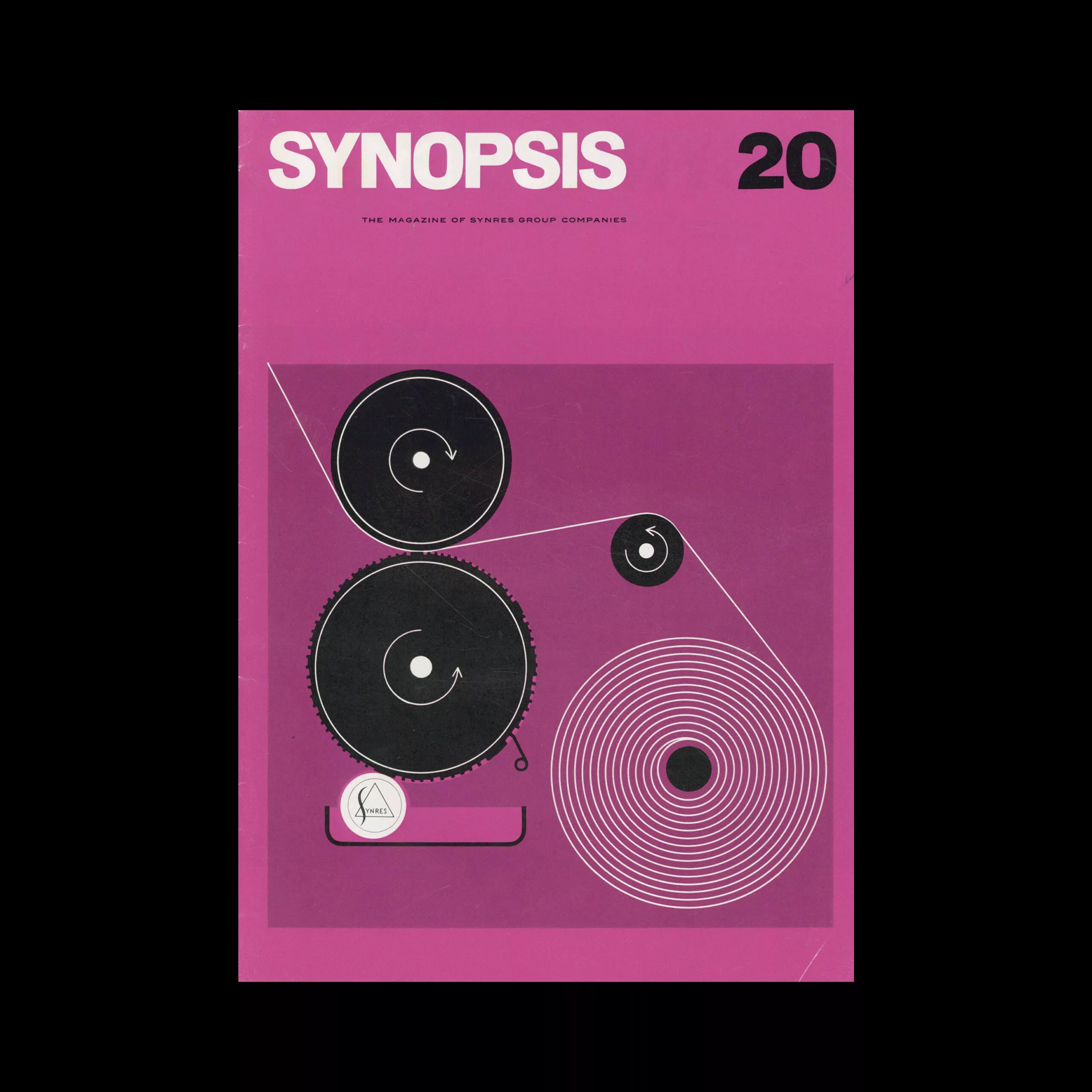 Synopsis 20, The Magazine of Synres Group Companies, 1966. Design and layout by Newman Neame Limited 