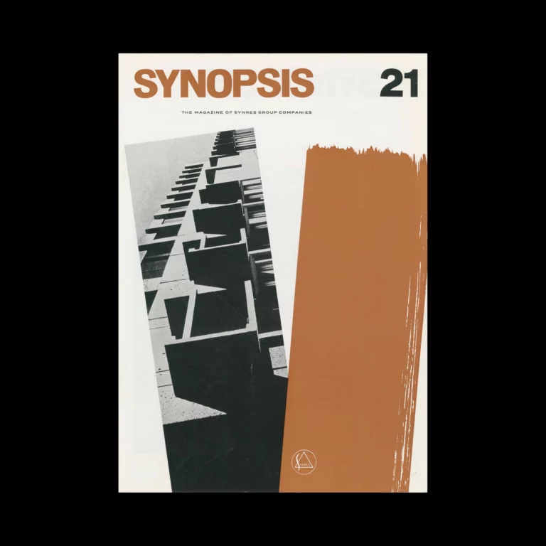 Synopsis 21, The Magazine of Synres Group Companies, 1967. Design and layout by Newman Neame Limited