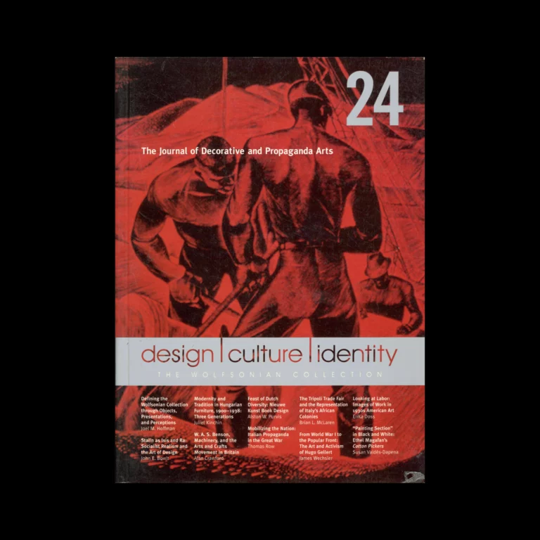 The Journal of Decorative and Propaganda Arts 24, Design, Culture, Identity - The Wolfsonian Collection 2002