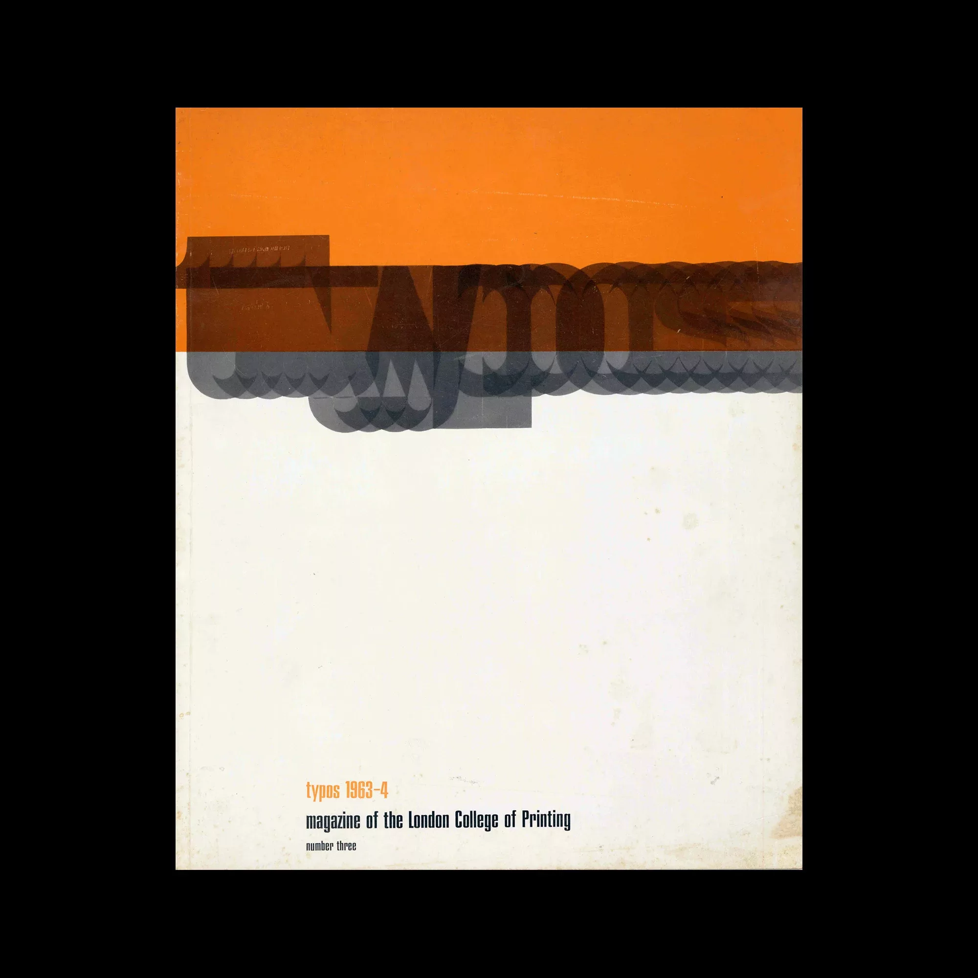 Typos 1963 - 1964 - Magazine of The London College of Printing - No.3, 1963