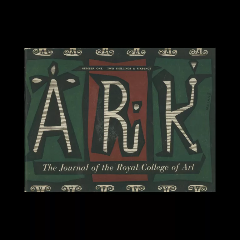 ARK No.01, Journal of the Royal College of Art, 1950