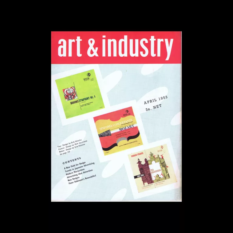 Art and Industry 322, April 1953