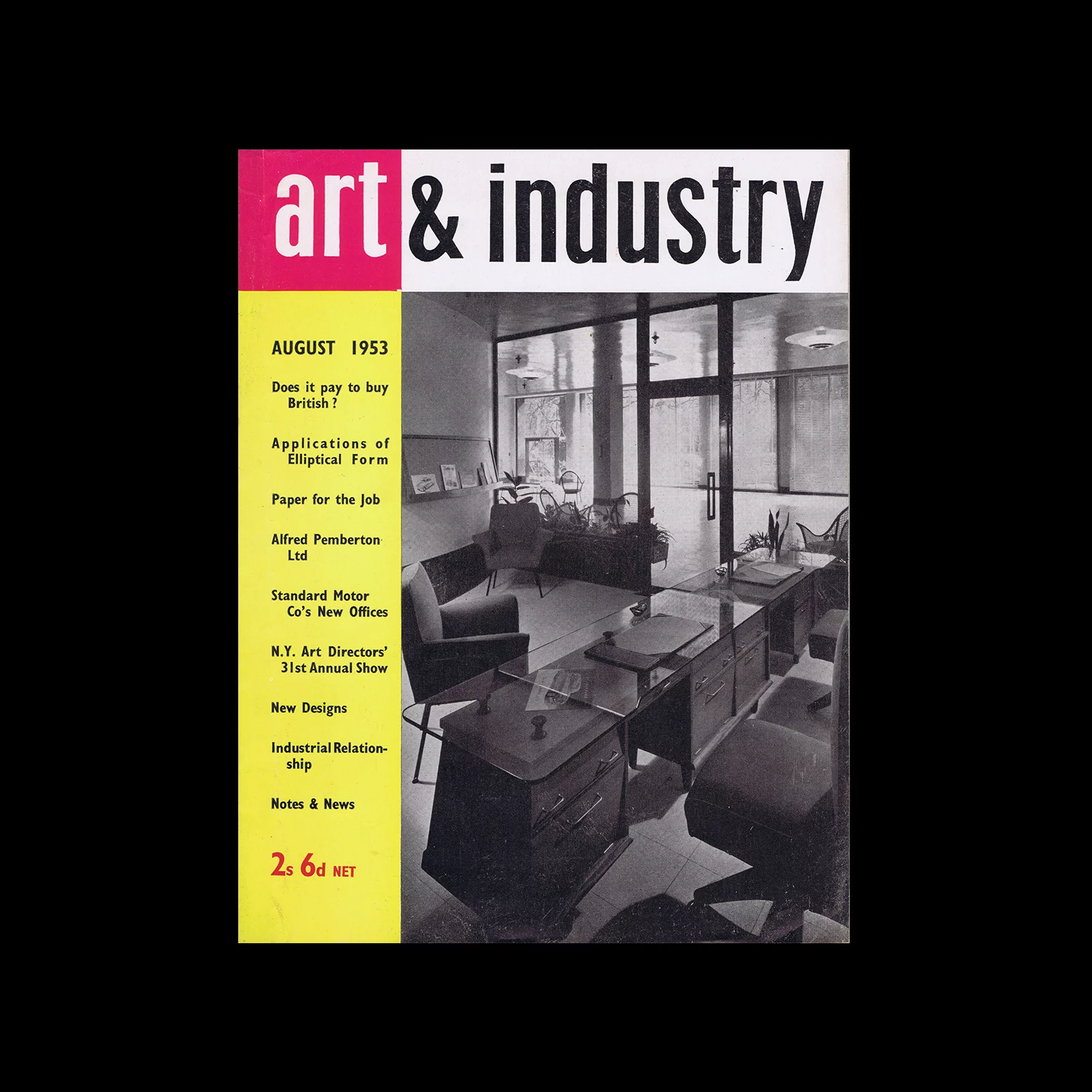 Art and Industry 326, August 1953