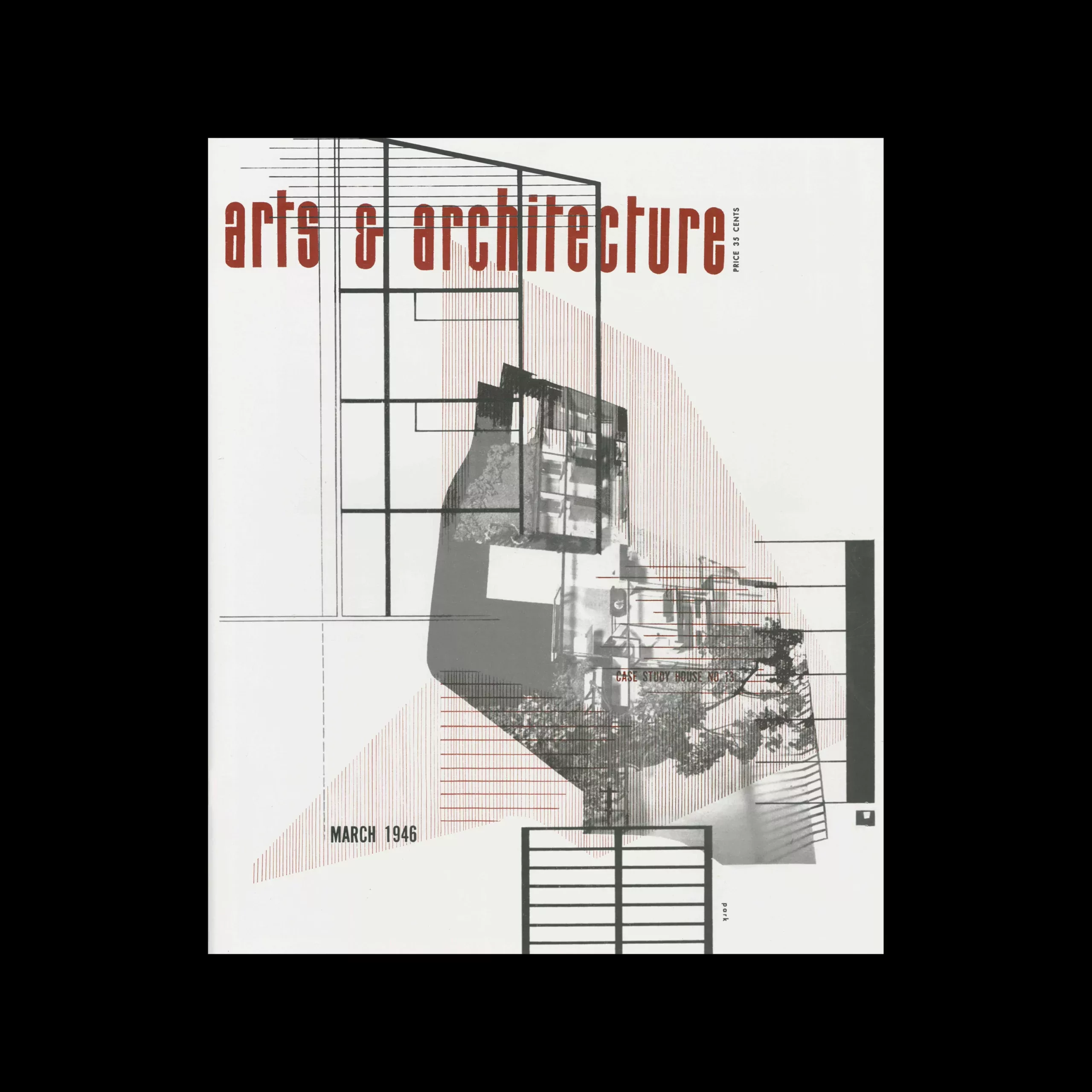 Arts & Architecture, March 1946, Complete Reprint, Tachen, 2008 Cover design by Robin Park