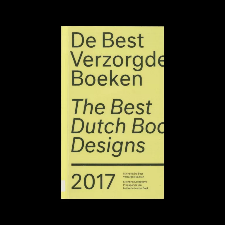 Best Dutch Book Designs 2017, CPNB, 2017